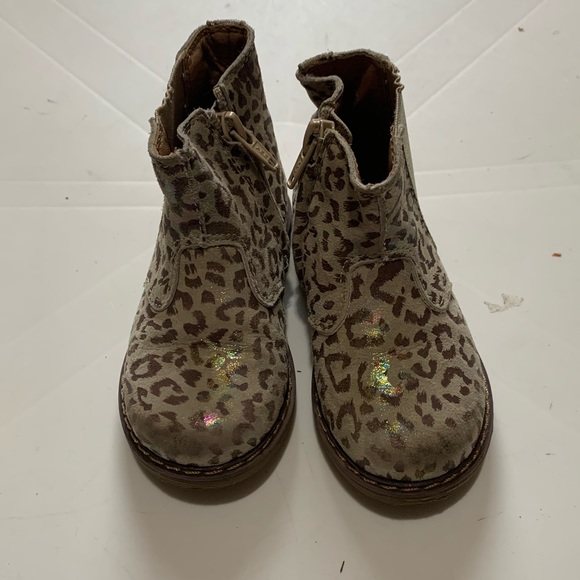 Tucker and Tate girls Leopard print booties - Picture 2 of 6